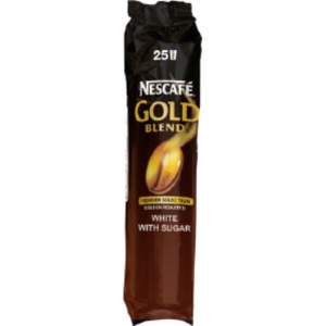 Nescafe Autocup Gold Blend White & Sugar Incup Drink 73mm (12 x 25 Pack)