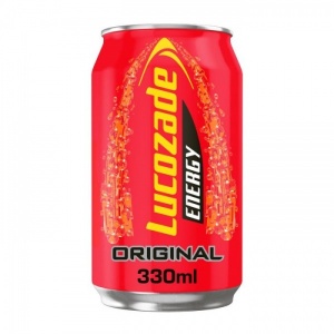 Lucozade Energy Original Cans 330ml (24 Pack)