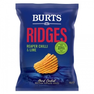Burts Ridges Reaper Chilli & Lime 40g (20 Pack)