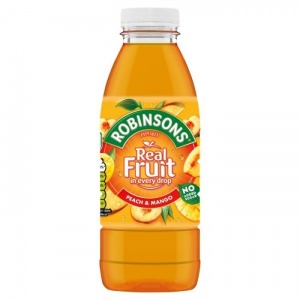 Robinsons Ready to Drink Peach & Mango Juice Drink 500ml Bottle (12 Pack)