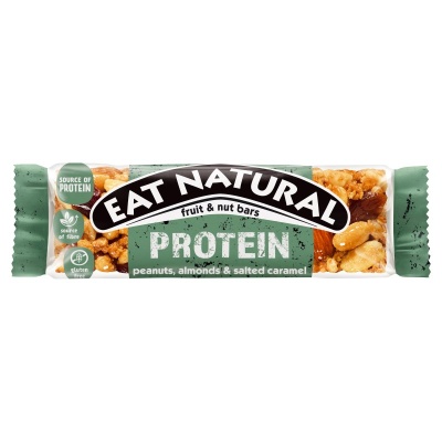 Eat Natural Peanut & Salted Caramel Protein Bar 40G (12 Pack)