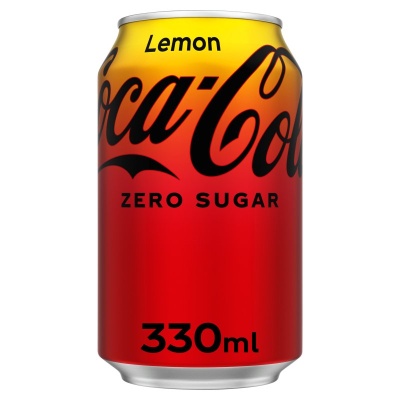 Coca-Cola Zero Lemon Can 330Ml (24 Pack)