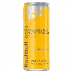 Red Bull Tropical Energy Drink 250ml Can (12 Pack)
