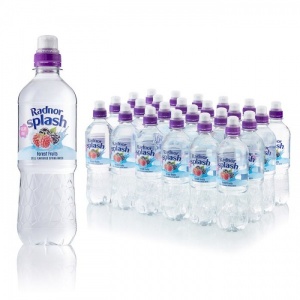 Radnor Splash Still Forest Fruits Flavoured Water 500ml Sports Cap (24 Pack)