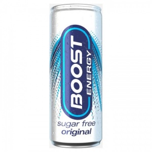 Boost Sugar Free Energy Can 250ml (24 Pack)