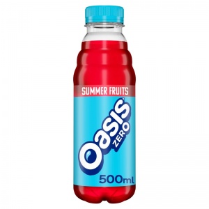 Oasis Zero Summer Fruits 500ml (12 Pack)