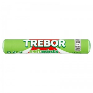 Trebor Softmints Peppermint Mints Roll 44.9g (40 Pack)