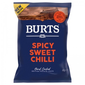 Burts Spicy Sweet Chilli Crisps 40g (20 Pack)