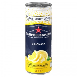 San Pellegrino Lemon Limonata Can 330ml (24 Pack)