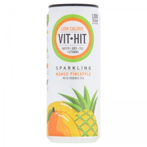 Vit Hit Sparkling Mango & Pineapple Can 330ml (12 Pack)