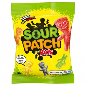 Sour Patch Kids Sweets Bag 130g (10 Pack)