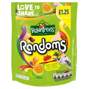 Rowntrees Randoms 120g Pouch (10 Pack) Price Marked £1.25