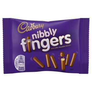 Cadbury Mini Fingers Milk Chocolate Biscuits 40g (16 Pack)