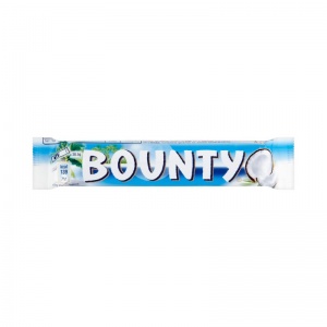 Bounty Coconut & Milk Chocolate Bar 2 x 28.5g (57g x 24 Pack)