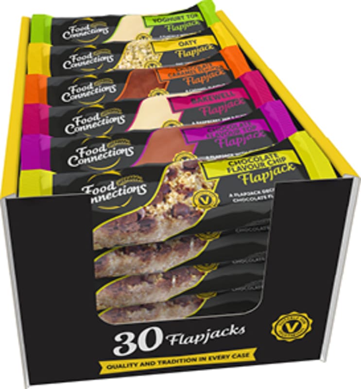 Food Connections Luxury Flapjack Collection 100g (30 Pack)