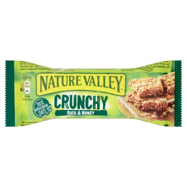 Nature Valley Crunchy Bar Oats & Honey 42g (18 Pack)