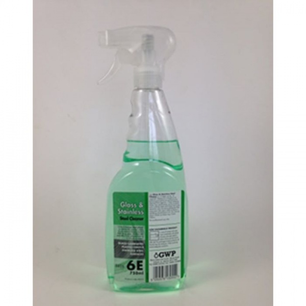 Glass & Stainless Steel Cleaner 6E 750ml