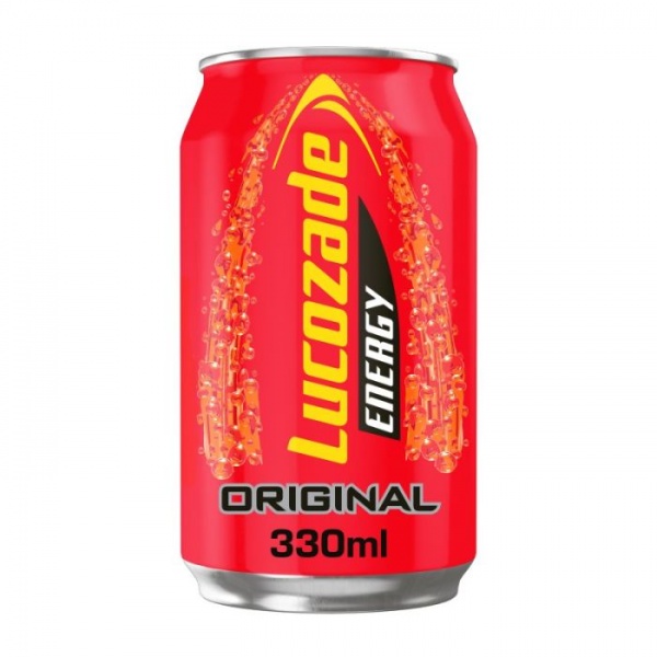 Lucozade Energy Original Cans 330ml (24 Pack)