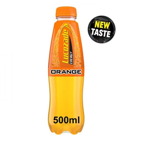 Lucozade Orange Energy Bottle 500ml (24 Pack)