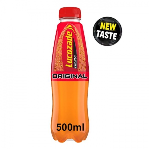 Lucozade Original Energy Bottle 500ml (24 Pack)