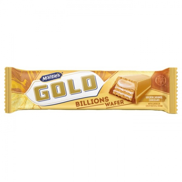 McVitie's Gold Billion Bar 39.5g (24 Pack)