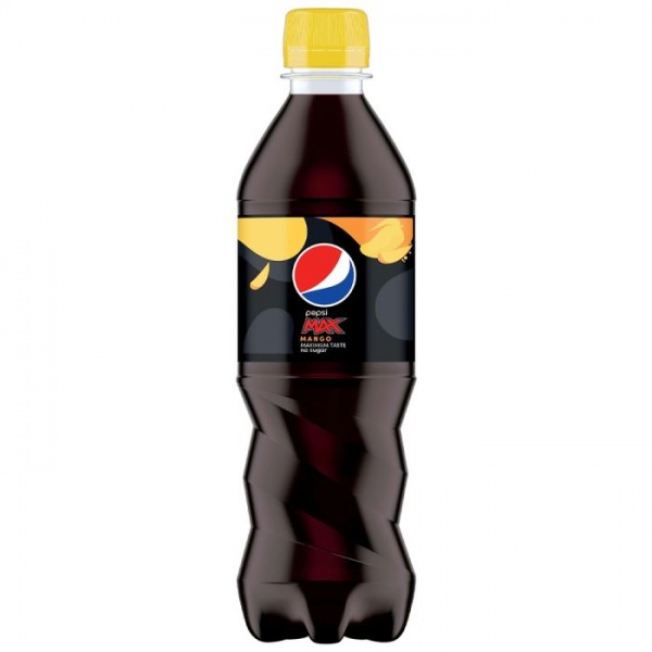 Pepsi Max Mango Bottle 500ml (12 Pack)