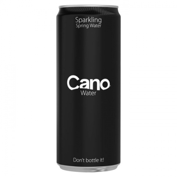 Cano Water Sparkling Ringpull Can 330ml (24 Pack)
