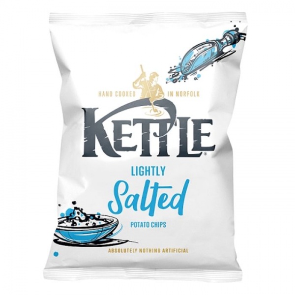 Kettle Lightly Salted Crisps 40g (54 Pack)