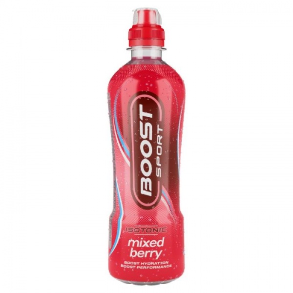 Boost Mixed Berry Energy Drink 500ml (12 Pack)