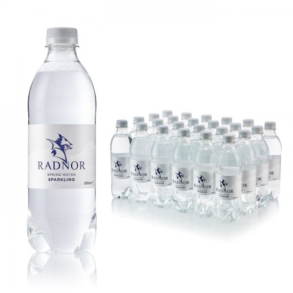 Radnor Sparkling Screwcap Water Bottle 500ml (24 Pack)