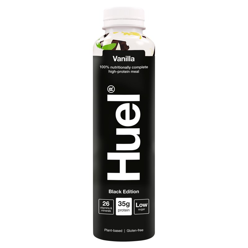 Huel Black Edition Vanilla Complete Meal Drink (8 Pack)