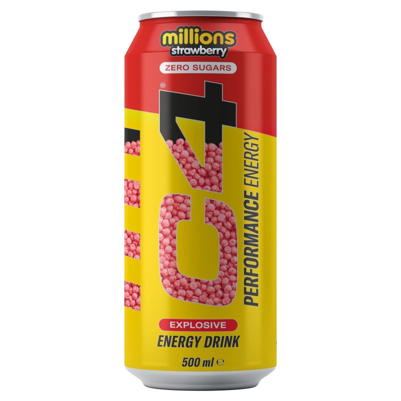 C4 Energy Twisted Limeade Can 500Ml (12 Pack)