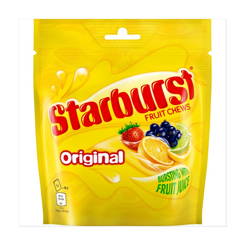 Starburst Original 138g Pouch (12 Pack)