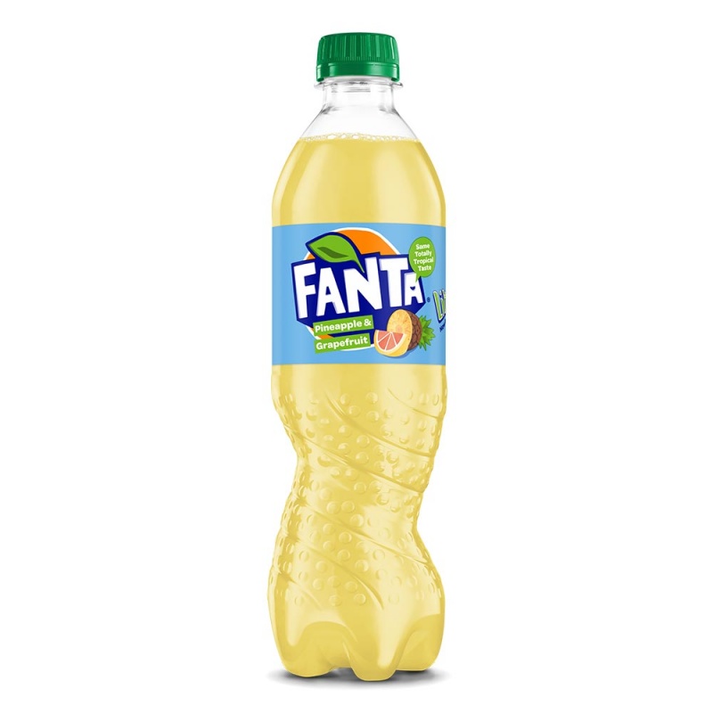Fanta Pineapple & Grapefruit 500ml Bottle (12 Pack)