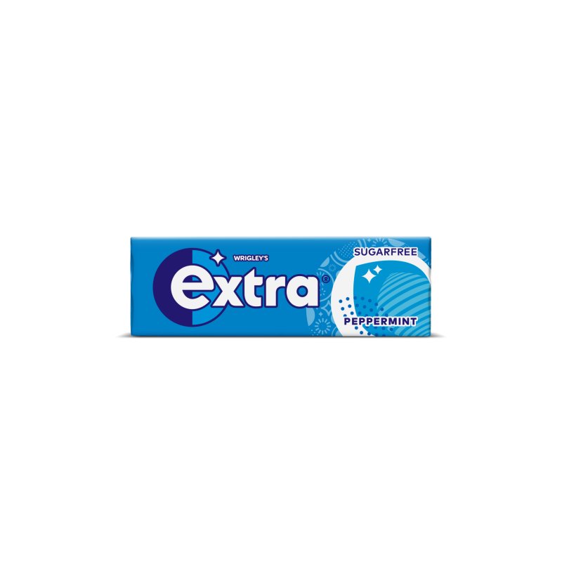 Wrigley's Extra Chewing Gum - Peppermint Sugar Free 10pcs 14g (30 Pack)