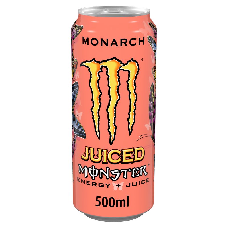 Monster Energy Juiced Monarch Cans 500ml (12 Pack)