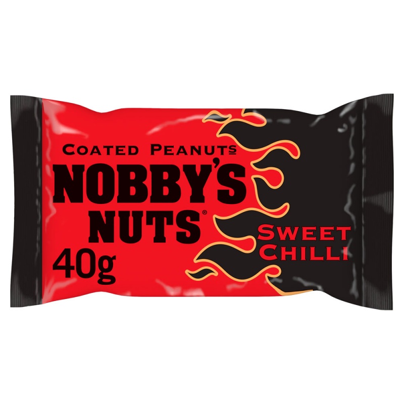 Nobby's Nuts Sweet Chilli Flavour Coated Peanuts 40g (20 Pack)