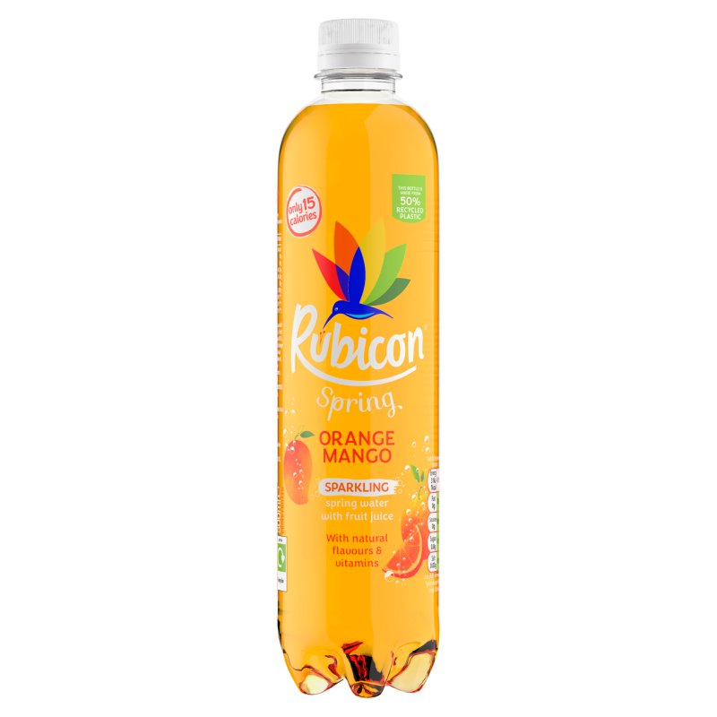 Rubicon Spring Orange & Mango 500ml (12 Pack)